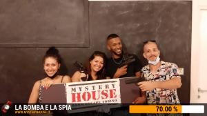 escape room mystery house torino La Bomba e la Spia