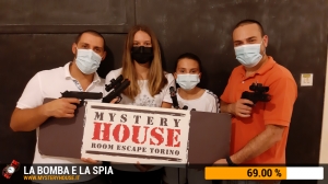 escape room mystery house torino La Bomba e la Spia