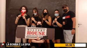 escape room mystery house torino La Bomba e la Spia