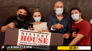 escape room mystery house torino La Bomba e la Spia