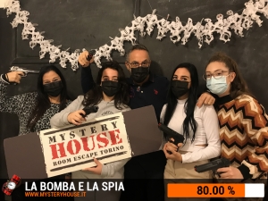 escape room mystery house torino La Bomba e la Spia