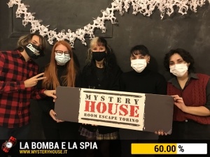 escape room mystery house torino La Bomba e la Spia