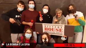 escape room mystery house torino La Bomba e la Spia