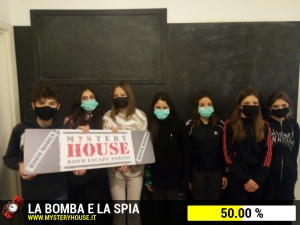 escape room mystery house torino La Bomba e la Spia