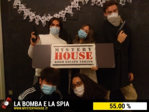 escape room mystery house torino La Bomba e la Spia