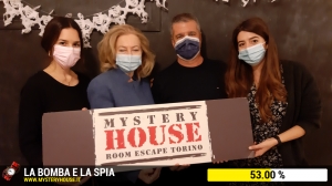 escape room mystery house torino La Bomba e la Spia