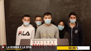 escape room mystery house torino La Bomba e la Spia