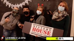 escape room mystery house torino La Bomba e la Spia