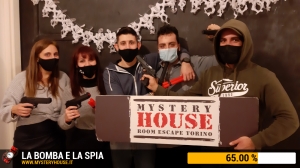 escape room mystery house torino La Bomba e la Spia