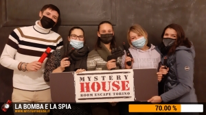 escape room mystery house torino La Bomba e la Spia