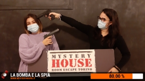 escape room mystery house torino La Bomba e la Spia