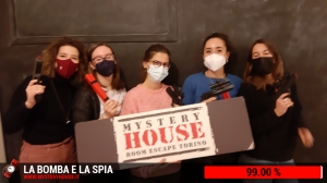 escape room mystery house torino La Bomba e la Spia