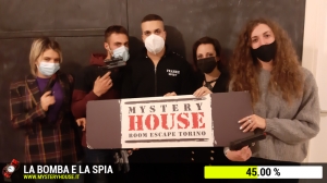 escape room mystery house torino La Bomba e la Spia