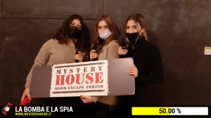 escape room mystery house torino La Bomba e la Spia