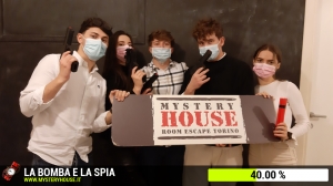 escape room mystery house torino La Bomba e la Spia