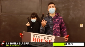 escape room mystery house torino La Bomba e la Spia