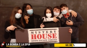 escape room mystery house torino La Bomba e la Spia