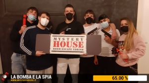 escape room mystery house torino La Bomba e la Spia