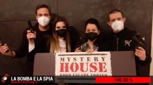 escape room mystery house torino La Bomba e la Spia