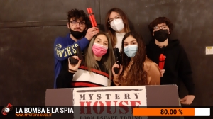 escape room mystery house torino La Bomba e la Spia