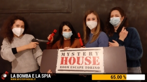 escape room mystery house torino La Bomba e la Spia