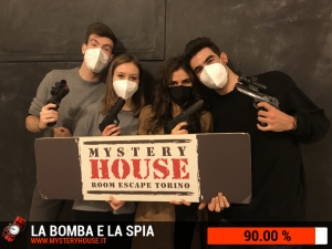 escape room mystery house torino La Bomba e la Spia