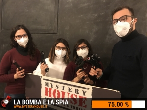 escape room mystery house torino La Bomba e la Spia