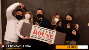 escape room mystery house torino La Bomba e la Spia