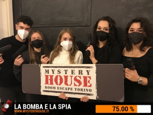 escape room mystery house torino La Bomba e la Spia