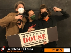 escape room mystery house torino La Bomba e la Spia