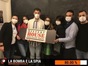 escape room mystery house torino La Bomba e la Spia