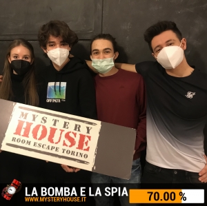 escape room mystery house torino La Bomba e la Spia