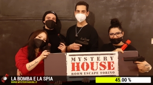 escape room mystery house torino La Bomba e la Spia