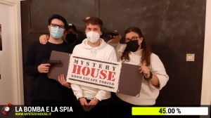 escape room mystery house torino La Bomba e la Spia