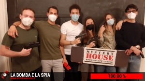 escape room mystery house torino La Bomba e la Spia