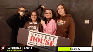 escape room mystery house torino La Bomba e la Spia