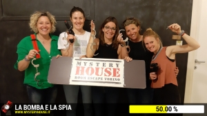 escape room mystery house torino La Bomba e la Spia