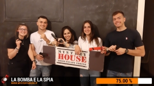 escape room mystery house torino La Bomba e la Spia