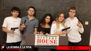 escape room mystery house torino La Bomba e la Spia