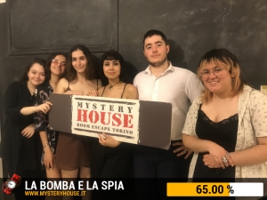 escape room mystery house torino La Bomba e la Spia