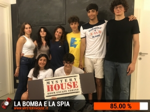 escape room mystery house torino La Bomba e la Spia