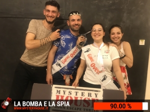 escape room mystery house torino La Bomba e la Spia