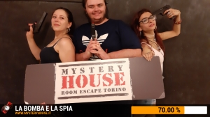 escape room mystery house torino La Bomba e la Spia