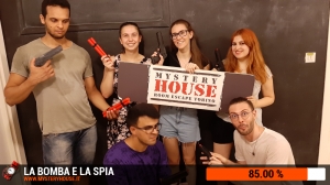 escape room mystery house torino La Bomba e la Spia