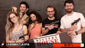 escape room mystery house torino La Bomba e la Spia