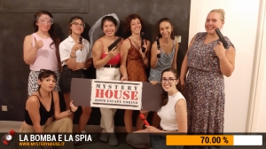 escape room mystery house torino La Bomba e la Spia