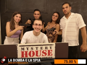 escape room mystery house torino La Bomba e la Spia