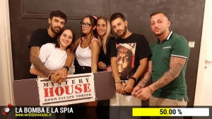 escape room mystery house torino La Bomba e la Spia