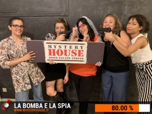 escape room mystery house torino La Bomba e la Spia