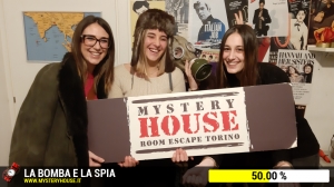 escape room mystery house torino La Bomba e la Spia